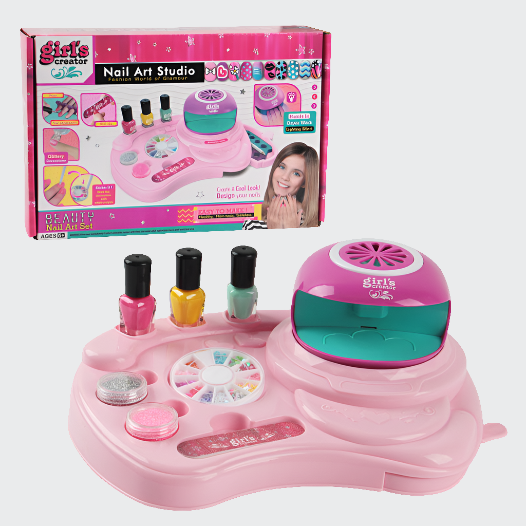 Play House Cosmetics DIY Nail Kit, Nail Art Studio