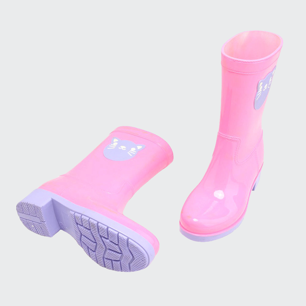 Big Girls' Rubber Rain Boots