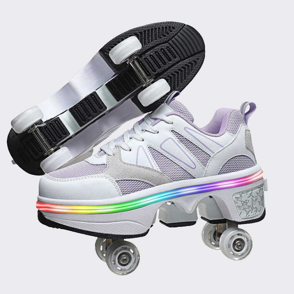 Dual-purpose Roller Skates, Double Row Roller Shoes