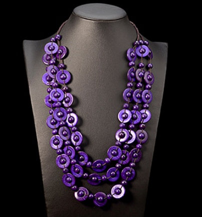 Ethnic style multilayer necklace