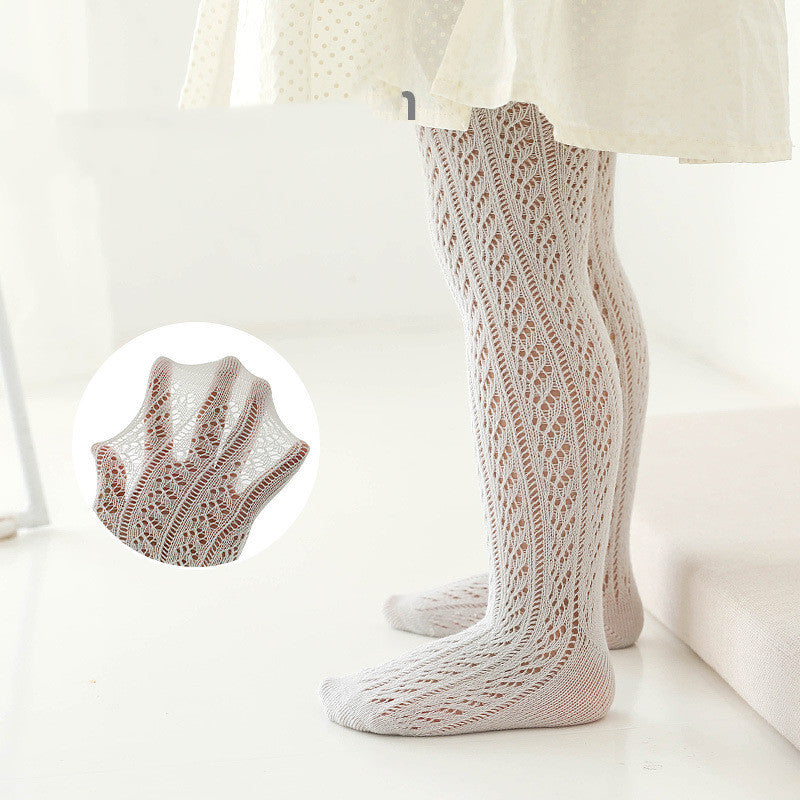 Summer Thin Baby Mesh Pantyhose