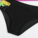 Printed Long-sleeved Big Girl Swimsuit
