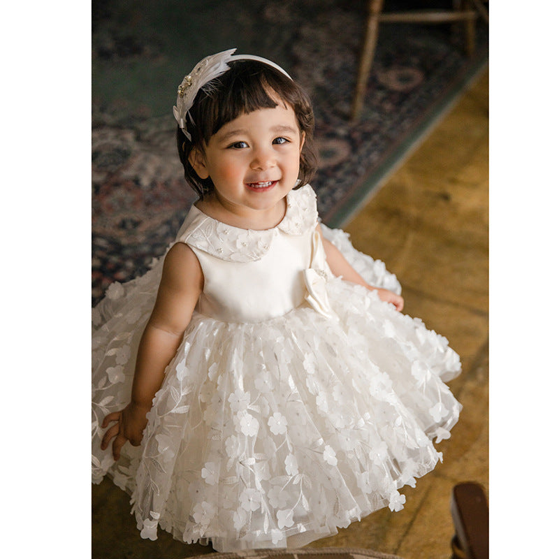 Flower Girl Western Style Wedding Party Dress, Formal Dress