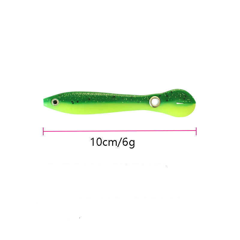 A Mock Lure Can Bounce With Slip Mechanism Artificial Swimming Soft Fishing Bait For Bass Trout Pike - Gift For Dad