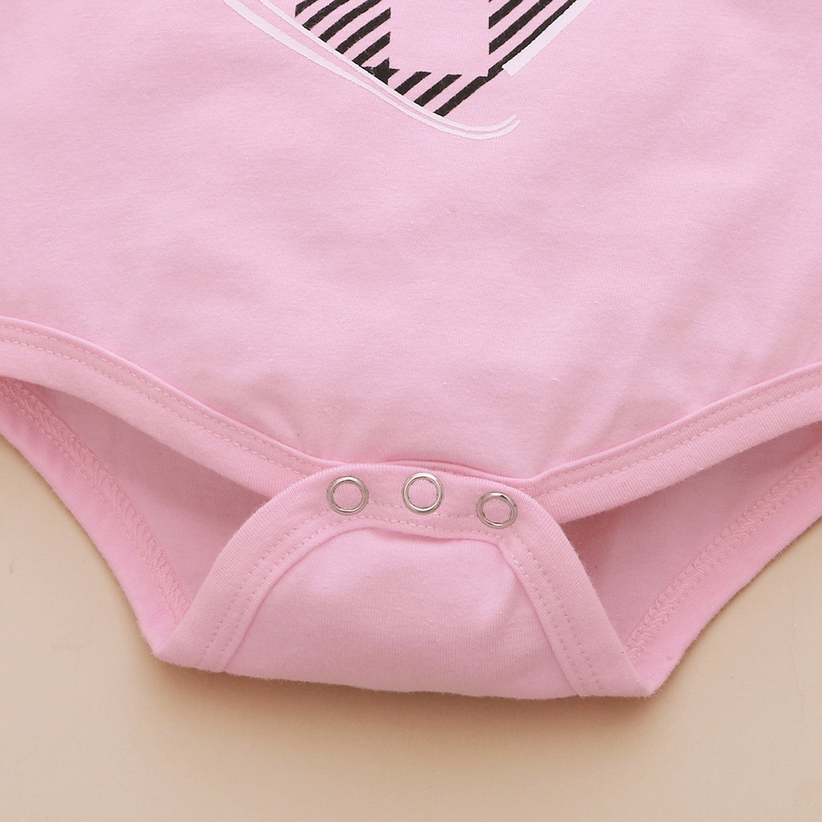 Baby Valentine's Day Long Sleeve Jumpsuit Pants 3pc Set