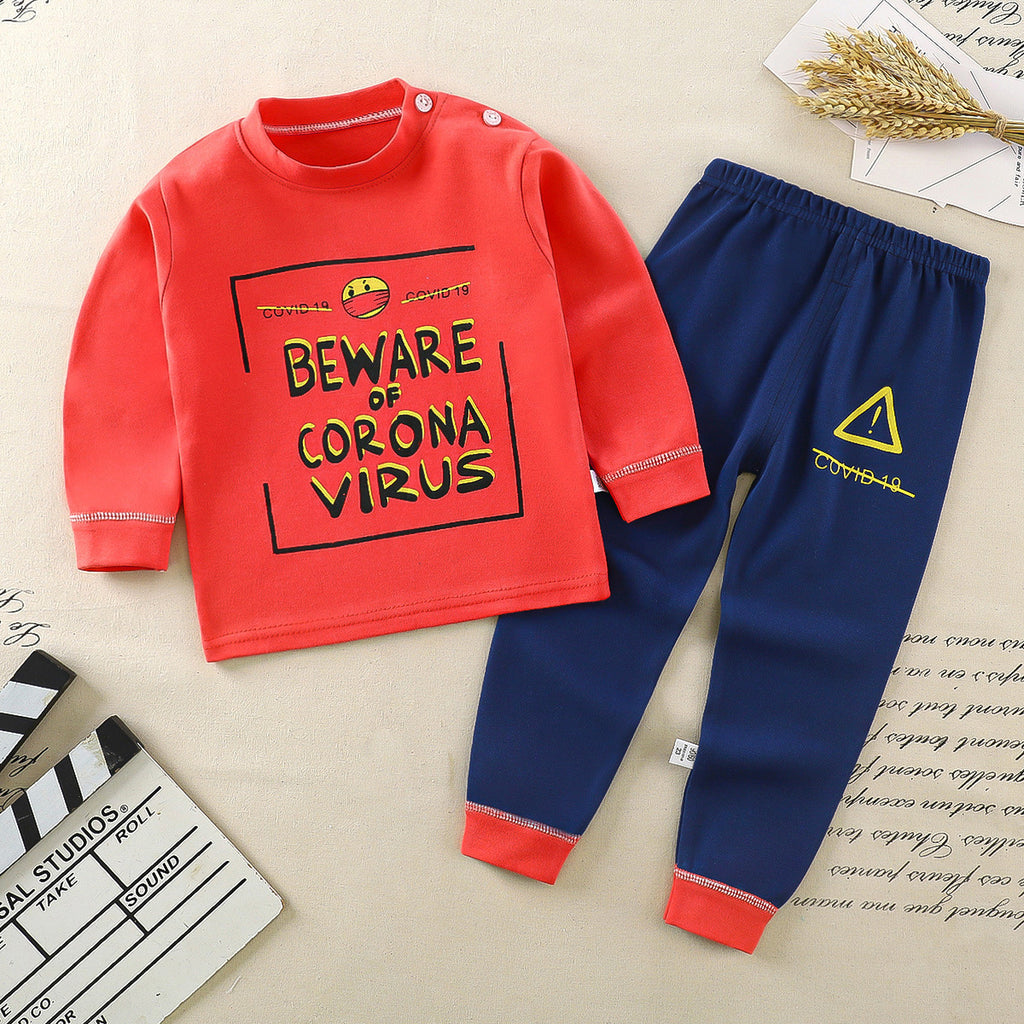 Children's Pure Cotton Pajamas