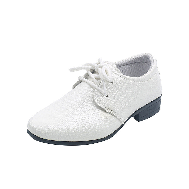 New British Style Lace-up Boys' Dress Shoes, Dance Shoes