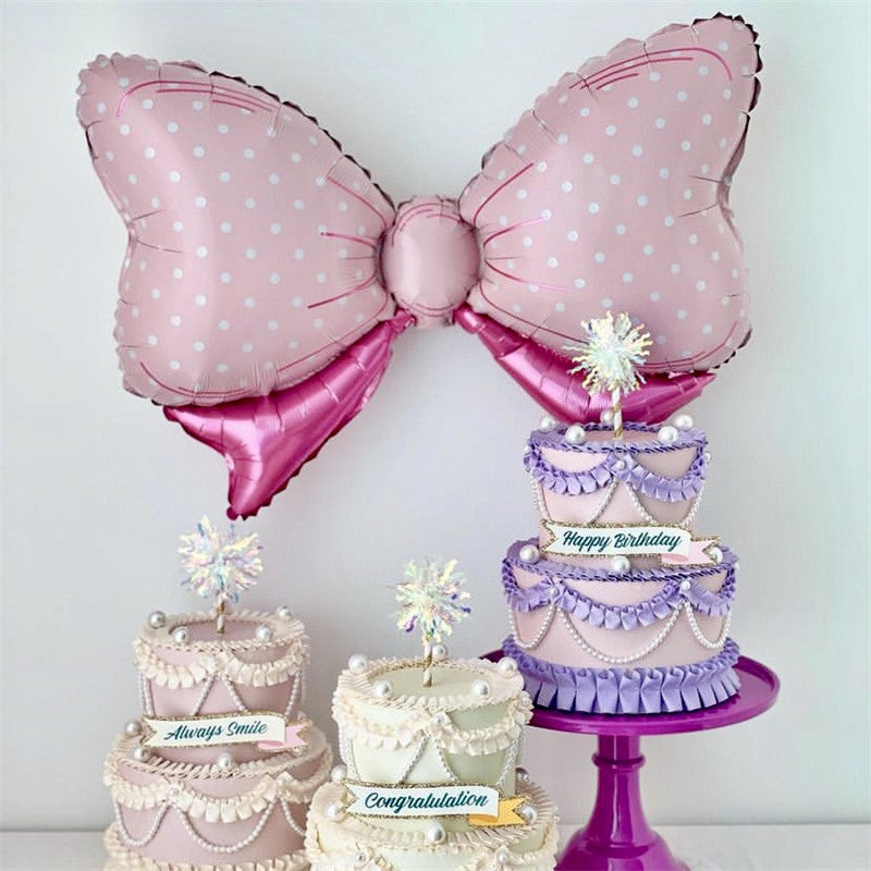 Bowknot Aluminum Film Balloon