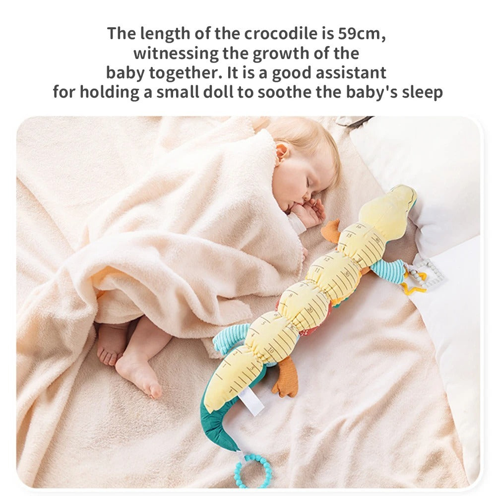 Baby Puzzle Crocodile Soothing Plush Toy