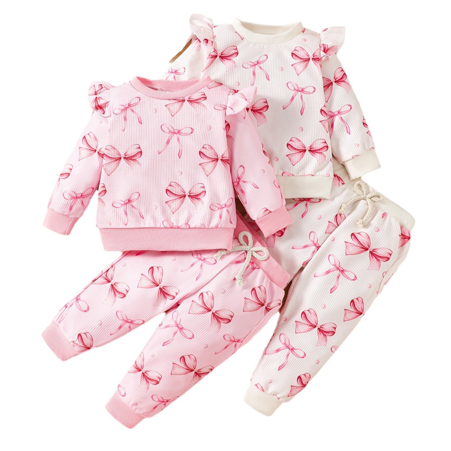 Baby Girls' Butterfly Print 2 PC Outfit