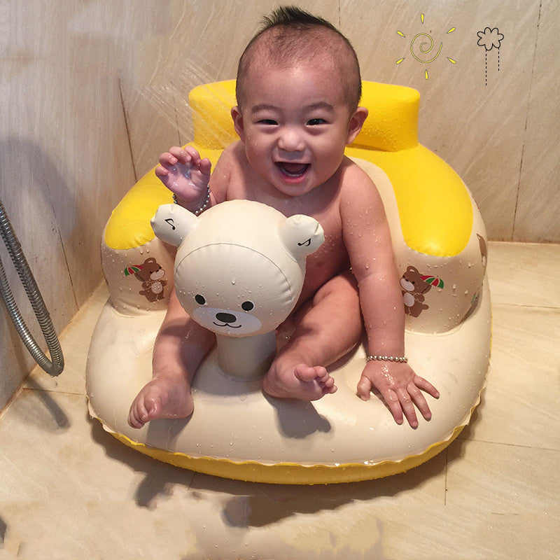 Portable Children's Inflatable Baby Bath Seat