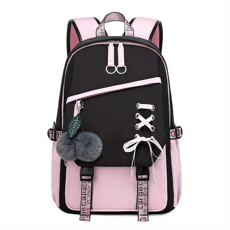 New Bow Girls' Backpack