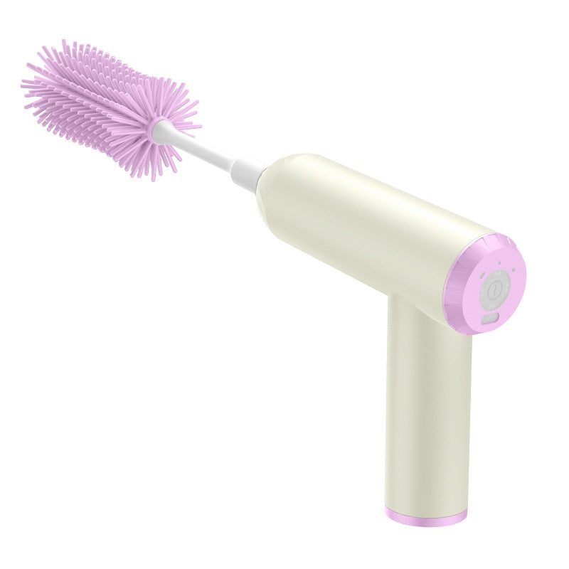 Multi Functional Electric Sponge Silicone Bottle Brush