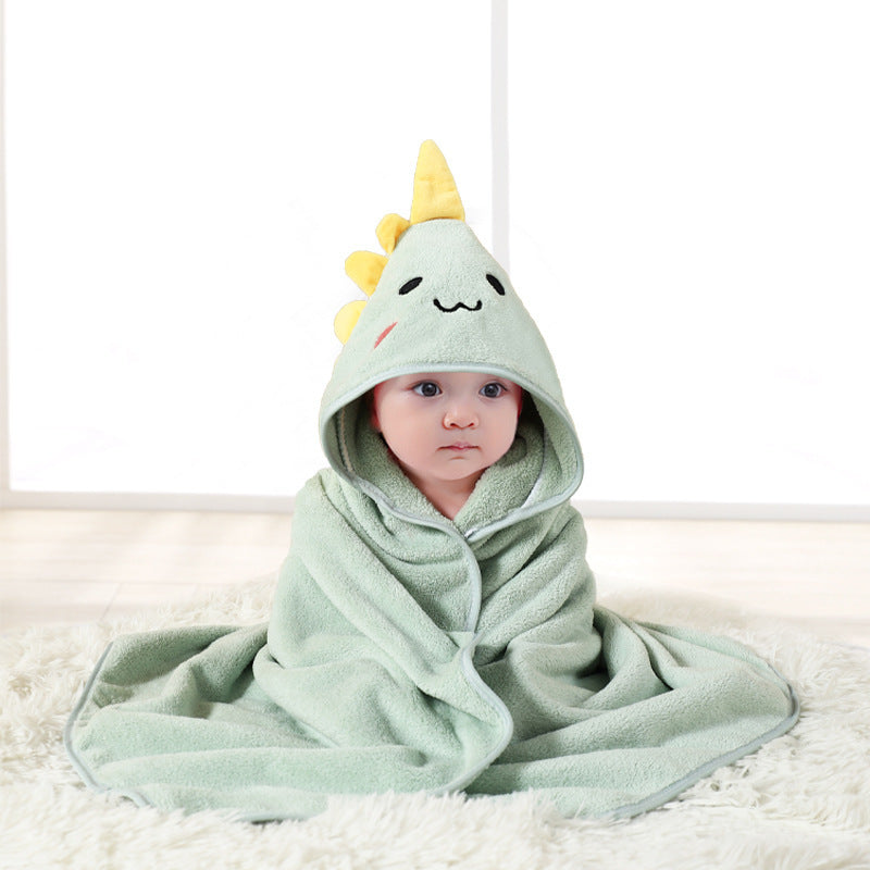 Baby Animal Swaddling Hooded Blanket