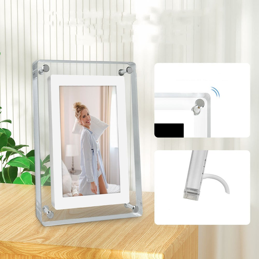 5-inch Acrylic Digital Photo Frame Decoration - Gift For Mom