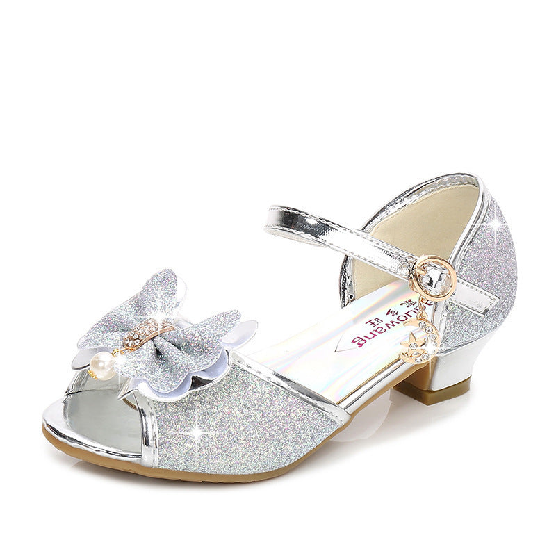 Princess Crystal Girls' High Heel Shoes