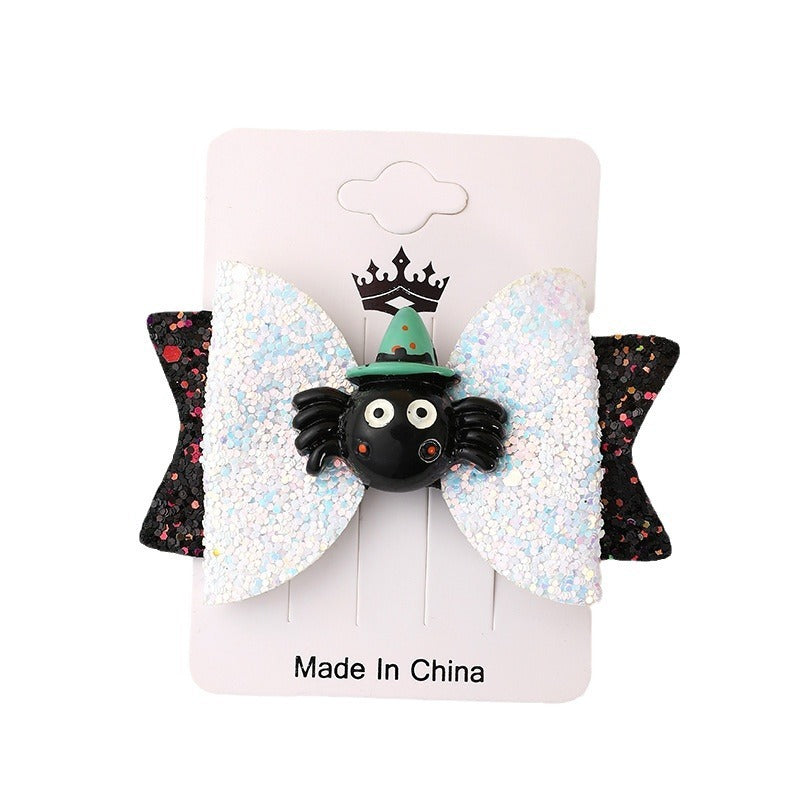 Halloween Barrettes Ghost Festival Party Festival Accessories