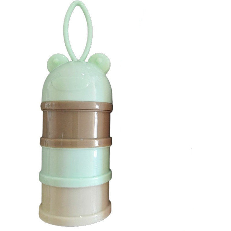 Portable Multi Layer Cartoon Milk Powder Holder