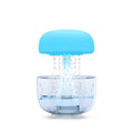 Jellyfish Raindrop Humidifier Seven-color Ambience Light Cloud Rain Aroma Diffuser