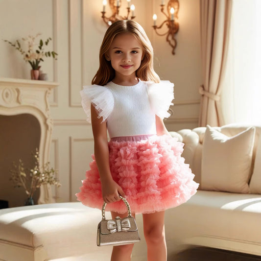 Girls Skirt 2PC Spring Set