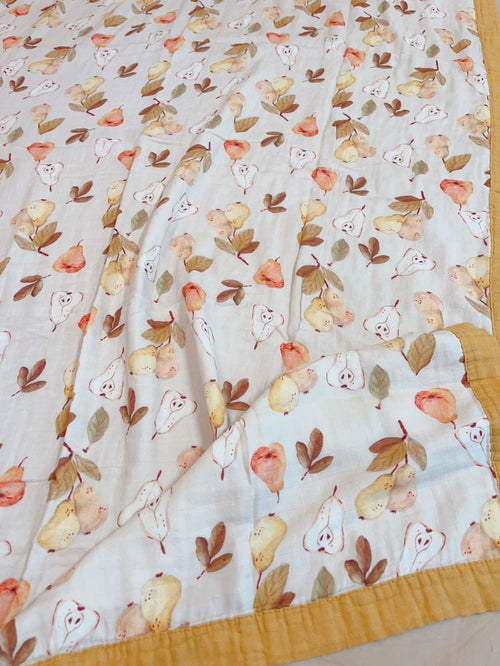 Bamboo Cotton Four-layer Yarn Single Child Cool Feeling Quilt Thin Blanket