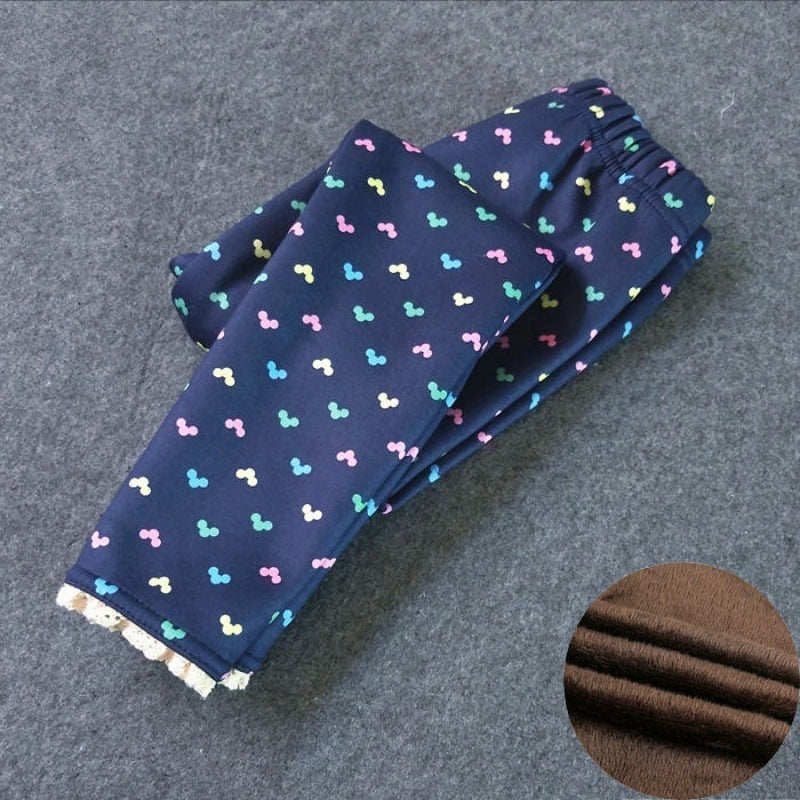 Sweet Girls' Trousers Slim-fit Leggings
