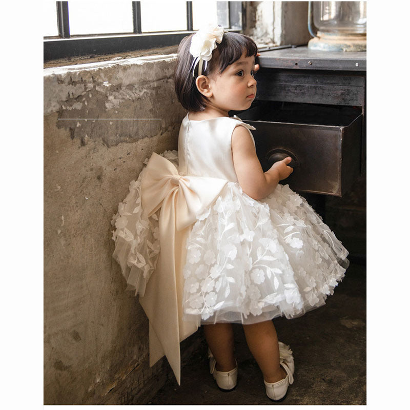 Flower Girl Western Style Wedding Party Dress, Formal Dress