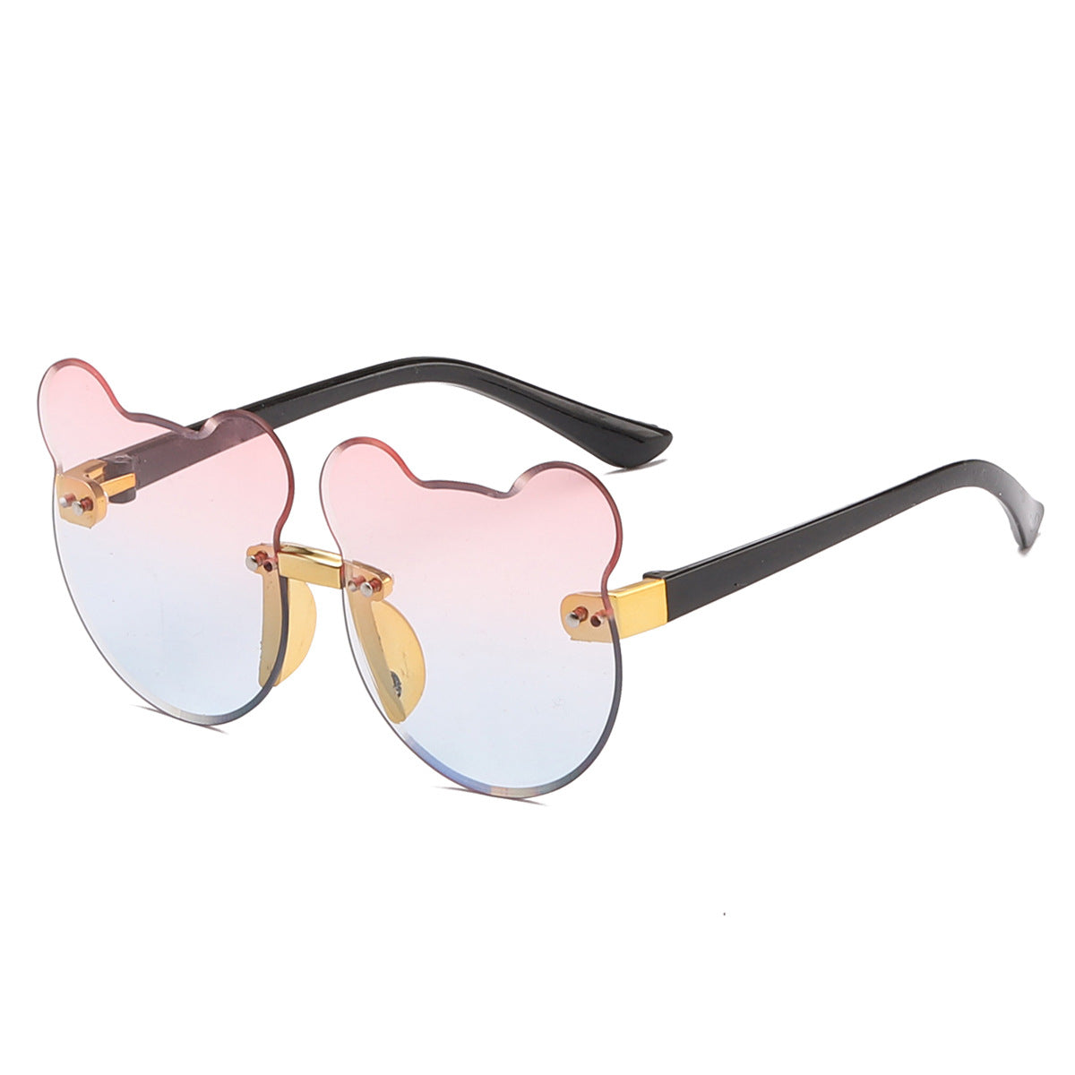 Cat's Ear Kids Sunglasses Frameless Shape
