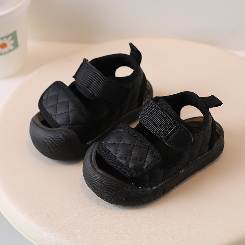 Baby Shoes Closed Toe Sandals Soft Bottom Toddler Shoes