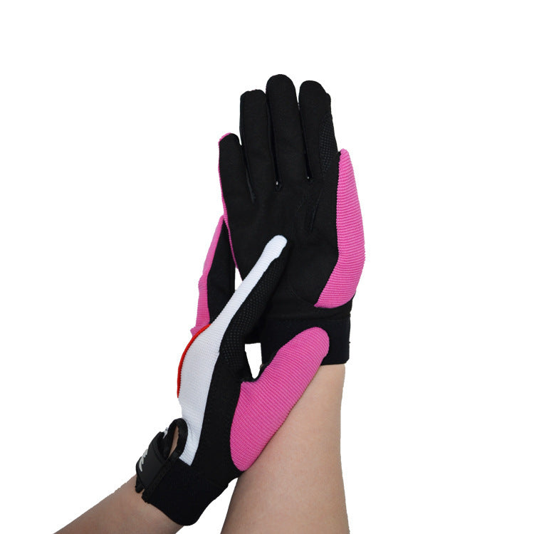 Horseman Professional Children's Equestrian Riding Gloves