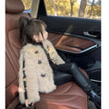 Thickened Autumn And Winter Girls' Fur Coat