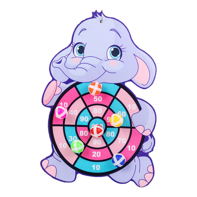 Children's Cartoon Animal Dart Party Game