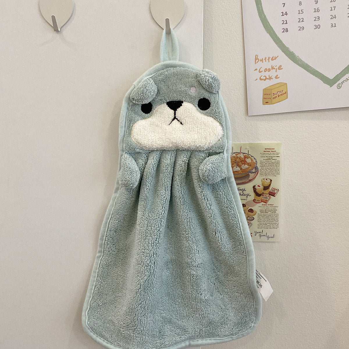 Cute Cartoon Fleece Absorbent Towel