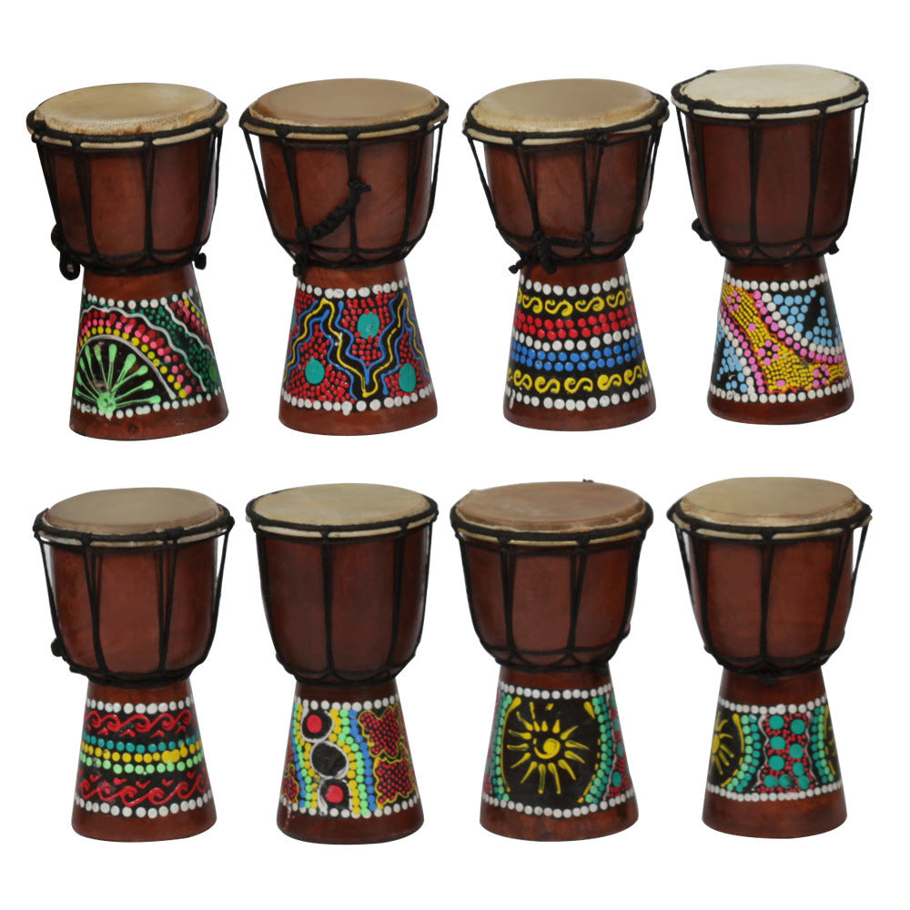 Beginners Learning Hand Drum Instruments