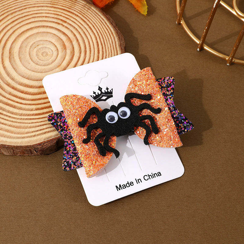 Halloween Barrettes Ghost Festival Party Festival Accessories