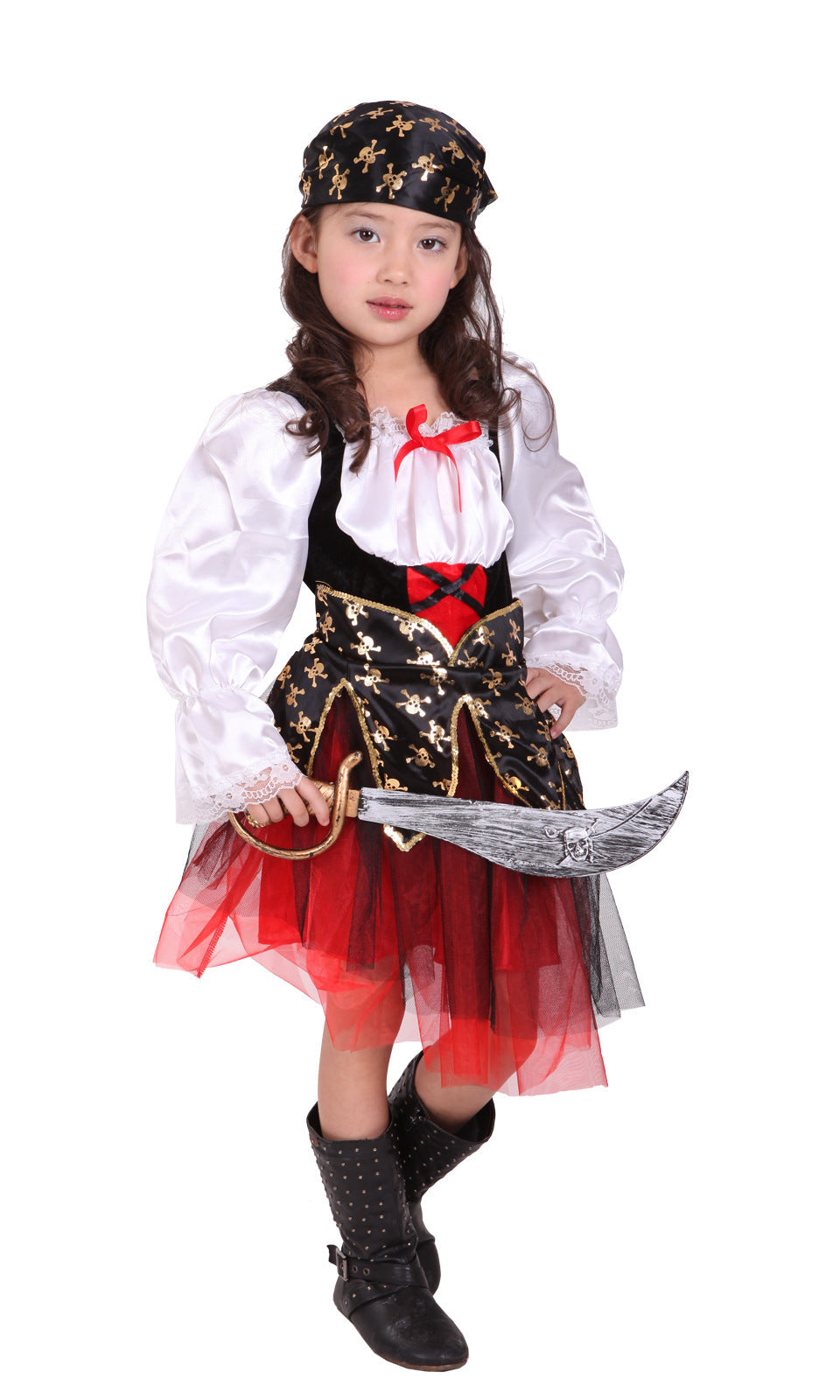 Girls' Halloween Pirate Costume