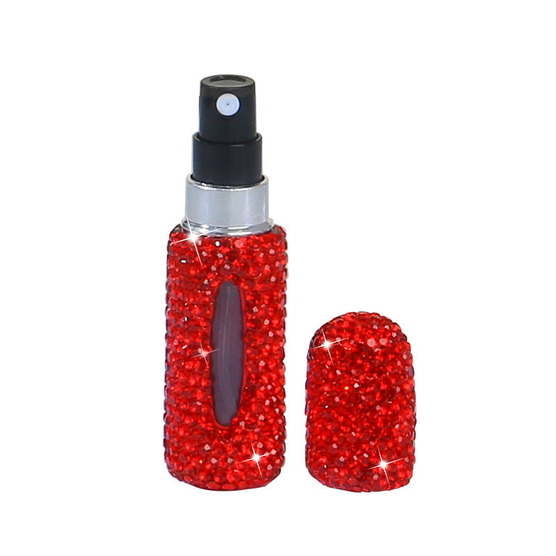 Mom's Gift Idea, 5ml Diamond Perfume Sub-bottles Bottom Charging Bottle