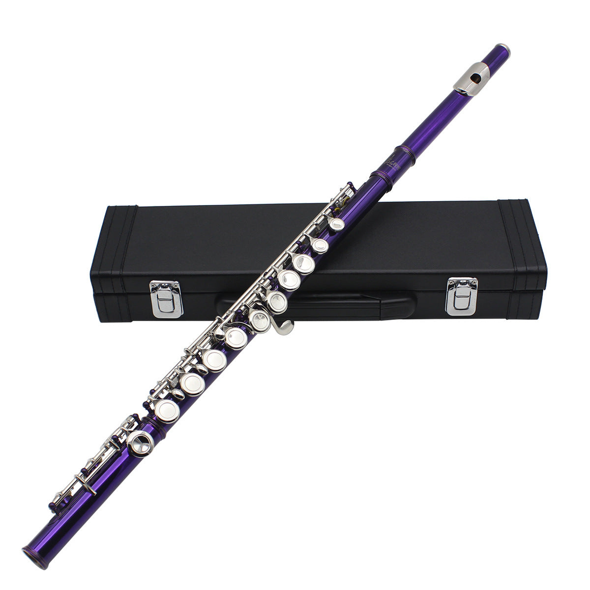 Flute 16 Holes Flute C Key White Copper Tube Body Leather Box Suitable For Beginners