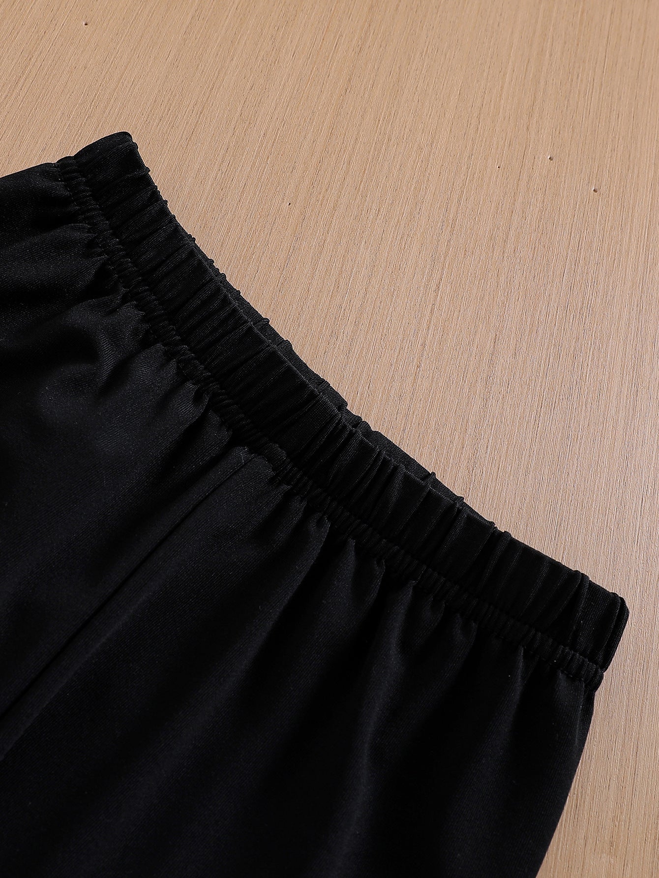 Girls' Fashion Long Shirt Including Belt Leggings Suit