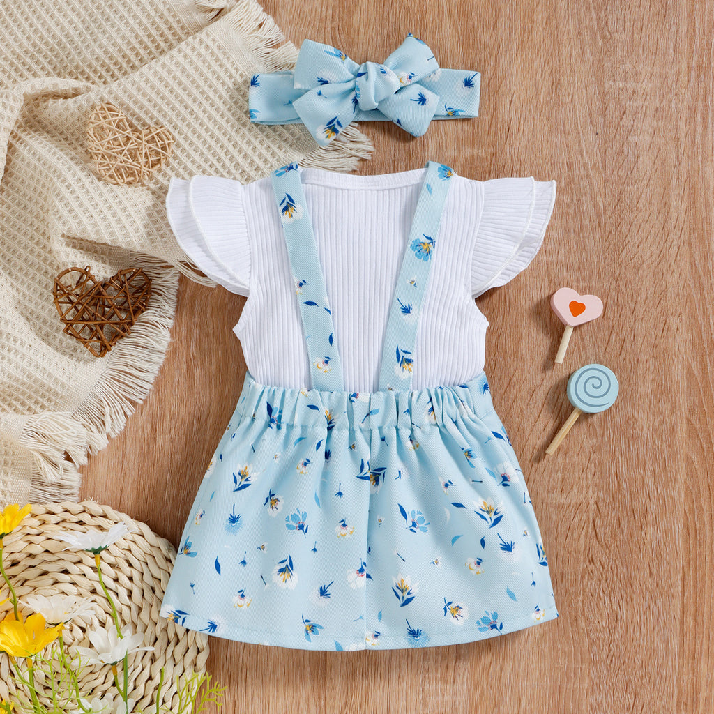 Baby/Toddler Girl 3pc Summer Outfits