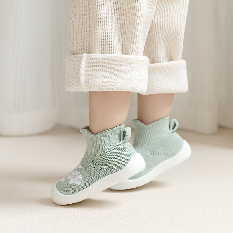 Baby Soft Bottom Non-slip Knit Breathable Toddler Shoes