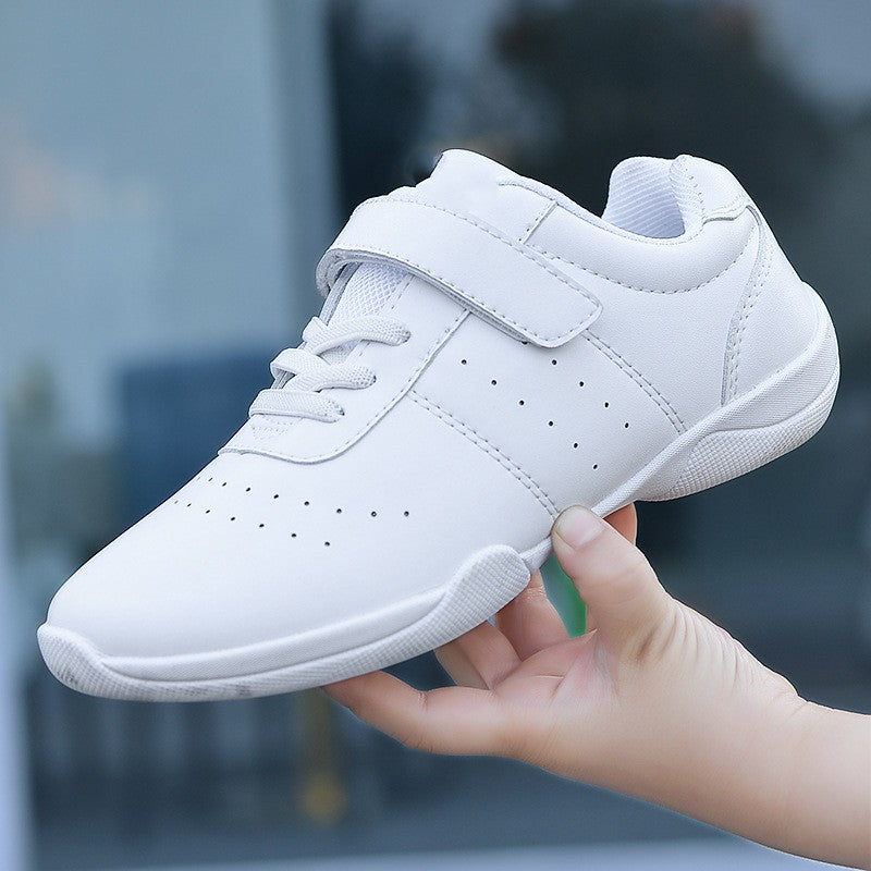 Girls' White Cheerleading Shoes