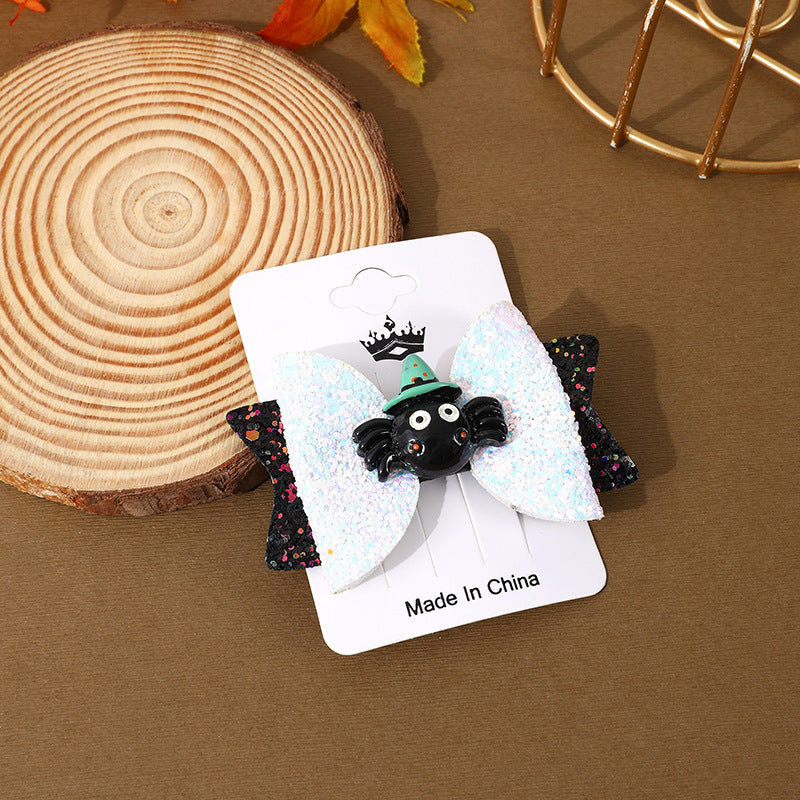 Halloween Barrettes Ghost Festival Party Festival Accessories