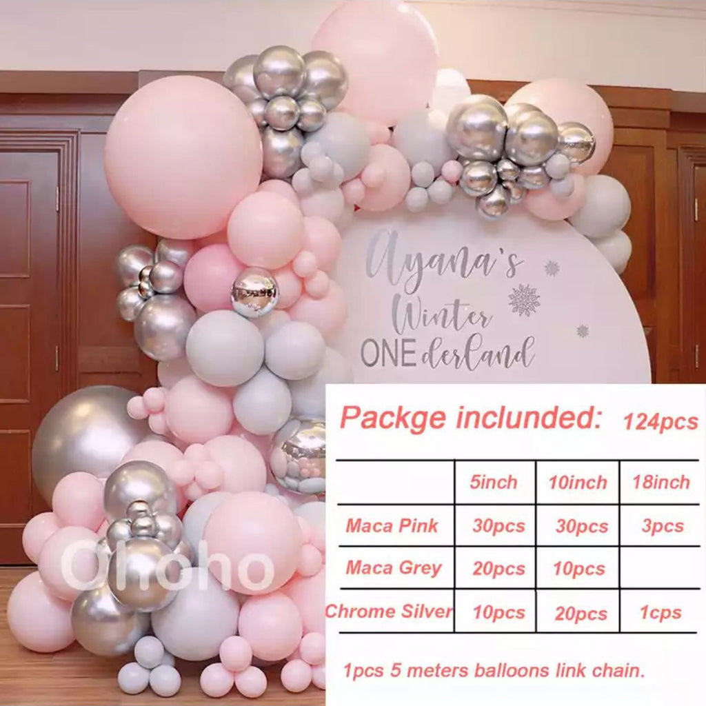 Birthday Party Decoration Balloon Garland Set