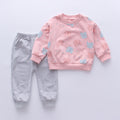 Girls' Cartoon Cat 2-piece Set