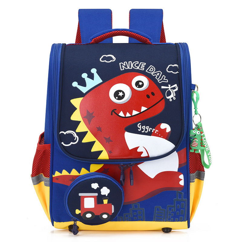 Children's Schoolbag Cartoon Dinosaur Space Backpack