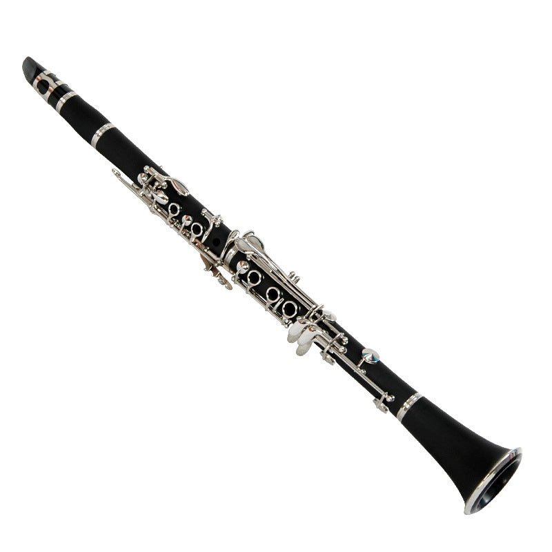 Double Two-section Clarinet Musical Instrument In High-pitched B Tone