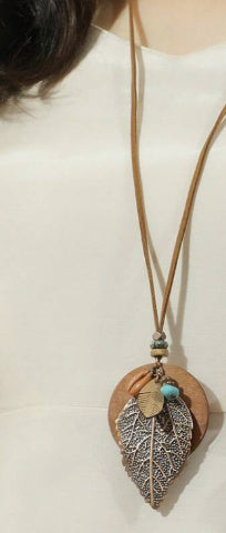 Earrings Necklace Bohemian Retro Set