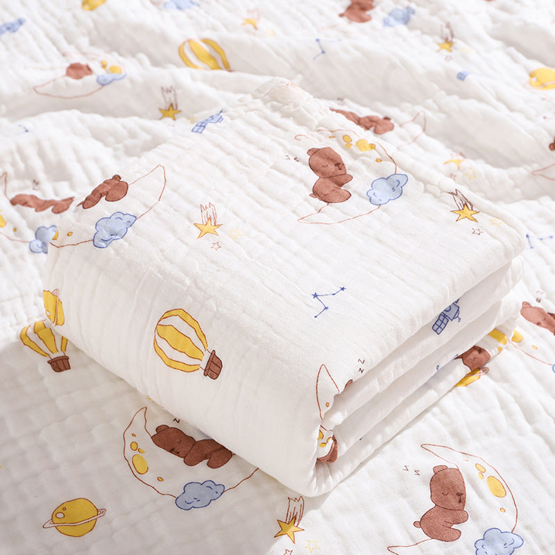 Baby/Toddler Printed Pure Cotton Gauze Blanket