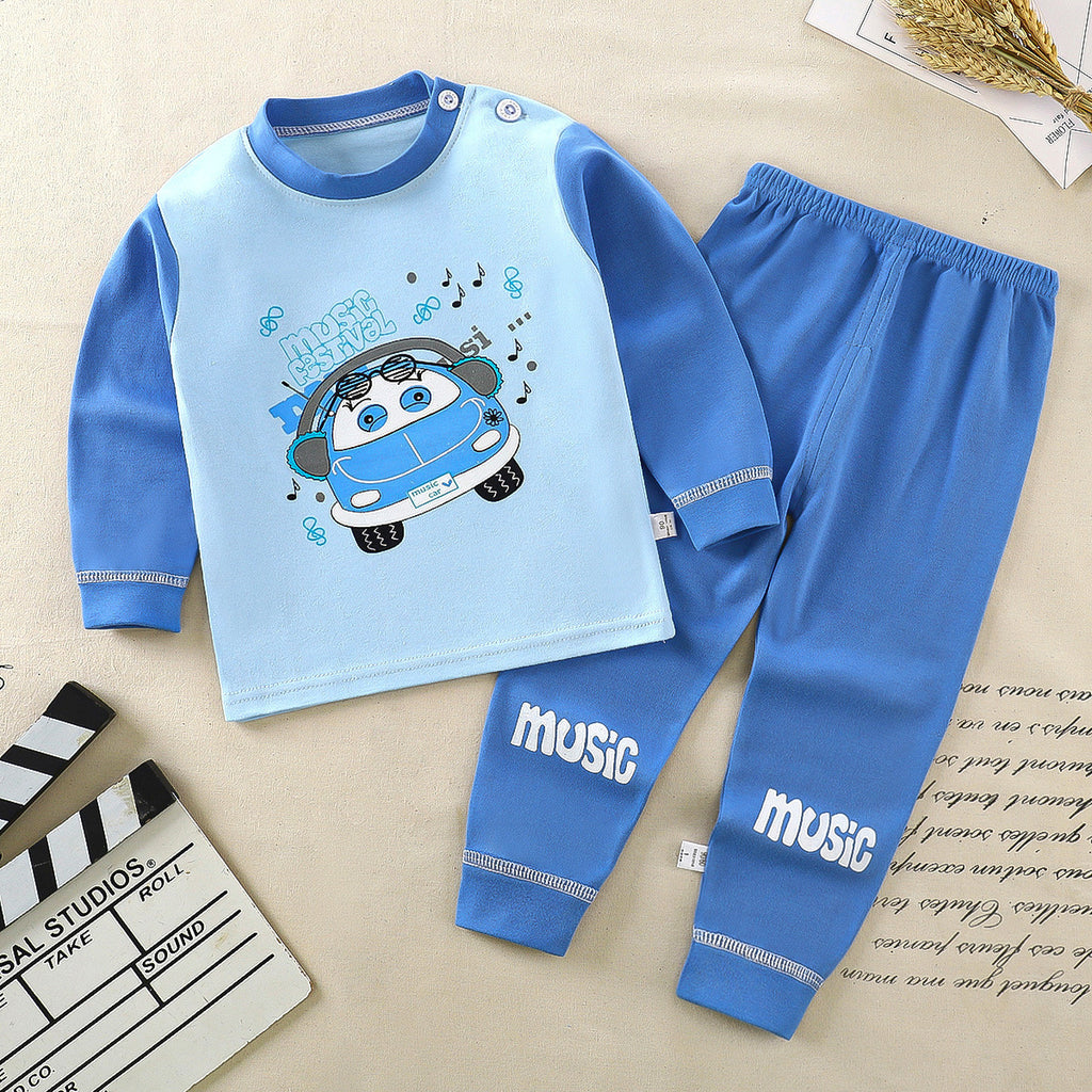 Children's Pure Cotton Pajamas
